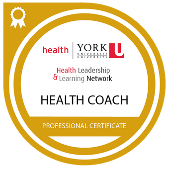 Health Coach Professional Certificate issued by York University to Jennifer Entwistle